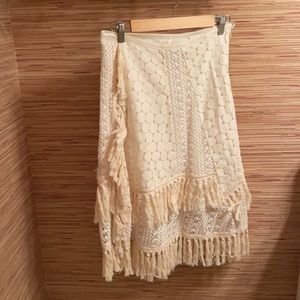 See By Chloe off white skirt